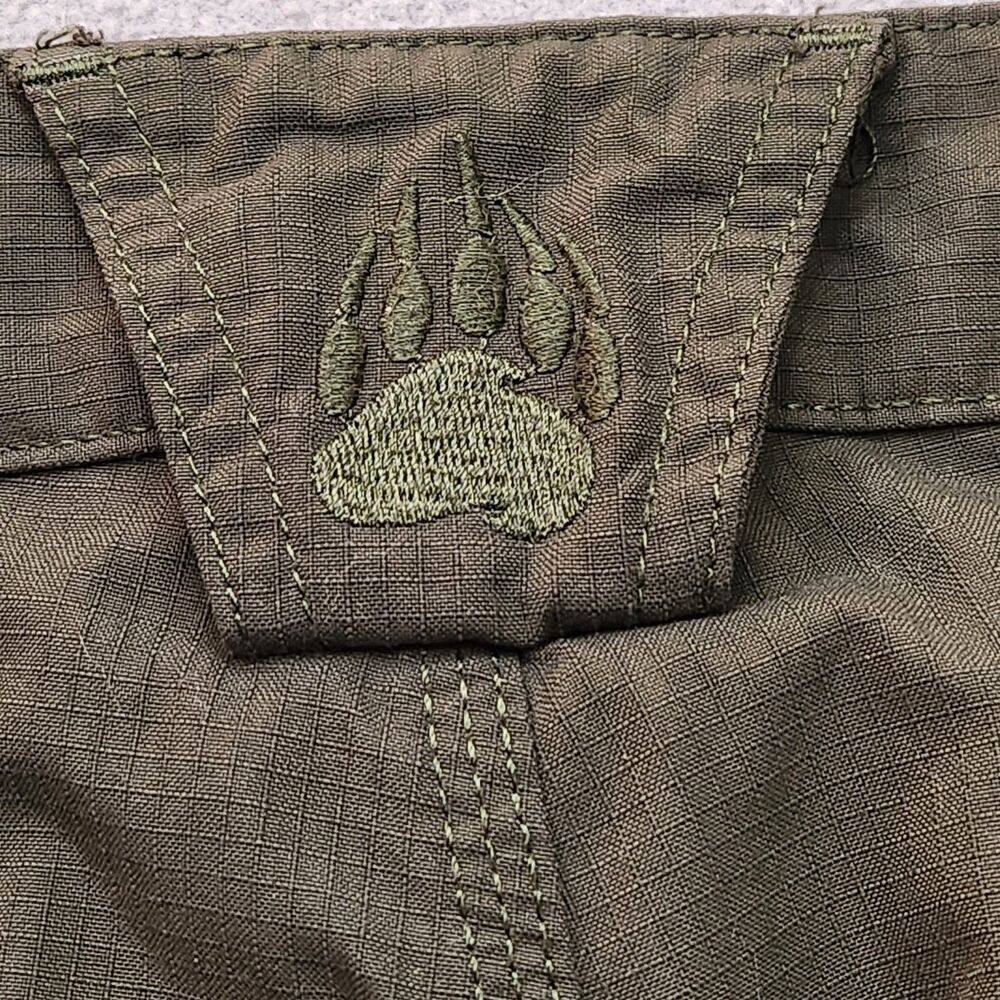 Alaskan Hardgear Pants Men's 40x32 Green Cargo Performance Nylon Outdoors Hiking - Picture 6 of 7